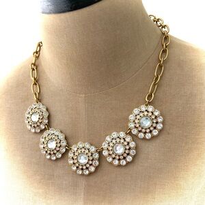 EUC J CREW Iconic Crystal Necklace